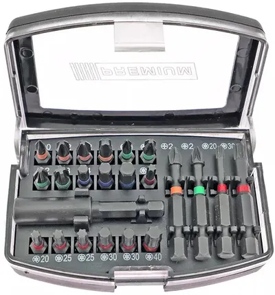 Set de biți Premium - 45078, 23 piese