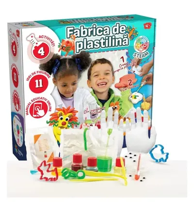 Kit de modelare Hashtag Toys - Animale din plastilină
