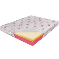 Saltea de pat Ortopedica, Memory HD 15+7+1, Lavanda Wellness, fara arcuri, 120 x 200
