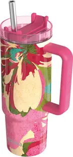 Cană termos Quokka Stream - Pink Flambé, 950 ml