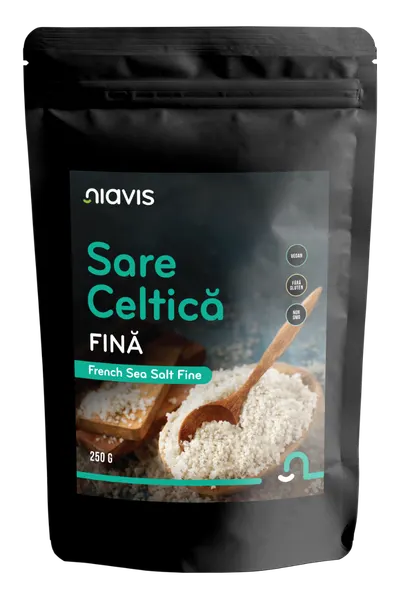 Sare celtica fina, 250g, Niavis