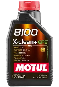 Ulei motor MOTUL 8100 X-CLEAN + EFE 0W30 1L 1L