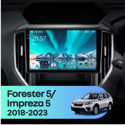 Navigatie Auto Teyes CC4 Subaru Forester 5 2018-2023 6+128GB 9.5" QLED Octa-core 2.7Ghz, Android 4G Bluetooth 5.1 DSP