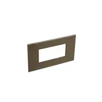 Italian / US standard Placa Arteor versiune patrata 4 module - dark bronze