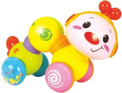 Jucărie interactivă Hola Toys - Omida târâtoare