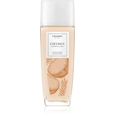 Chanson Chanson d'Eau Les Eaux Du Monde Coconut spray pentru corp pentru femei 75 ml