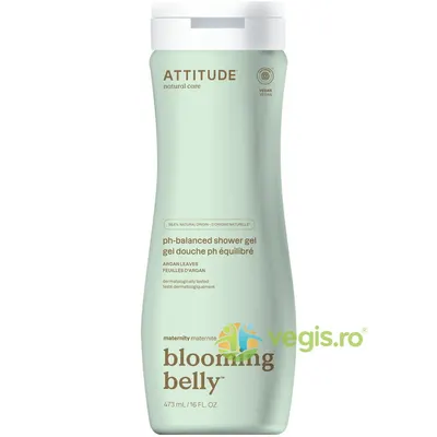 Gel de Dus cu Ulei de Argan pentru Femei Insarcinate Blooming Belly 473ml