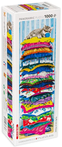 Puzzle Eurographics din 1000 de piese - Fluffy Kitty