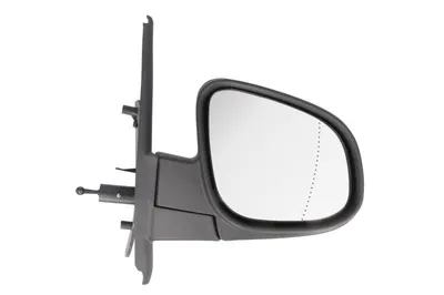 Oglinda laterala Dreapta mecanic, asferica, crom potrivit MERCEDES CITAN MIXTO DOUBLE CABIN, CITAN MPV, CITAN/MINIVAN W415; RENAULT KANGOO EXPRESS