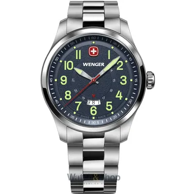 Ceas Wenger Wenger 01.0541.123 Mens Watch Terragraph 43mm 10ATM