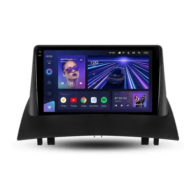 Navigatie Auto Teyes CC3 2K Renault Megane 2 2002-2009 6+128GB 9.5" QLED Octa-core 2Ghz, Android 4G Bluetooth 5.1 DSP