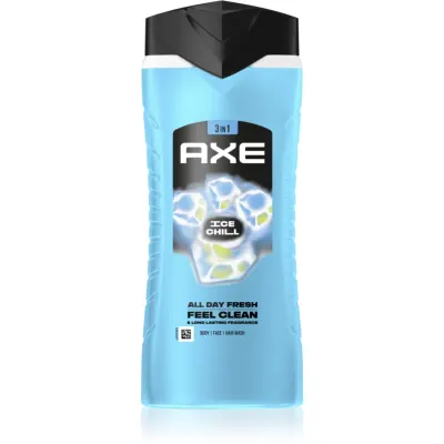 Axe Ice Chill gel de duș pentru față, corp și păr 400 ml