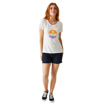 Tricou Drumeții În Natură Regatta Filandra VIII Soare Femei