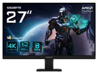 Monitor de gaming Gigabyte – GS27U, 27", UHD, 160Hz, 1 ms, negru