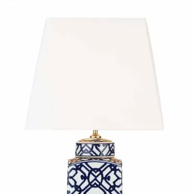 Veioza Mystic Table Lamp Blue And White Base Only