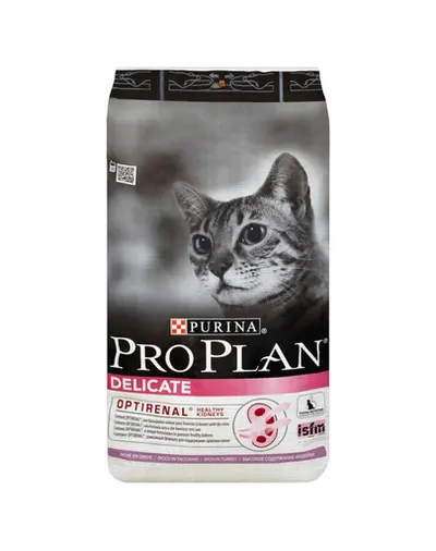 PURINA Pro Plan Cat Delicate Turkey&Rice hrana pisici, curcan si orez 10kg