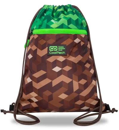 Geantă sport Cool Pack Vert - City Jungle, cu fermoar