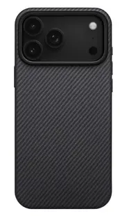 Husă Pitaka - Business Protective Case, iPhone 17 Pro, negru/gri