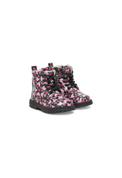 Ghete de drumetie pentru fete - 305464071 - piele ecologica - multicolore
