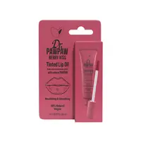 Ulei de buze colorat hranitor cu extract de papaya Berry Kiss, 8ml, Dr.PAWPAW