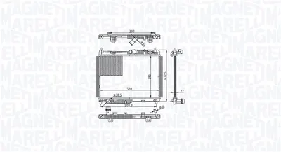 Radiator racire motor potrivit FORD FIESTA VII 1.0 04.19