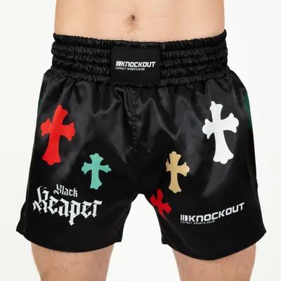Sort Kickbox Knockout Black Reaper