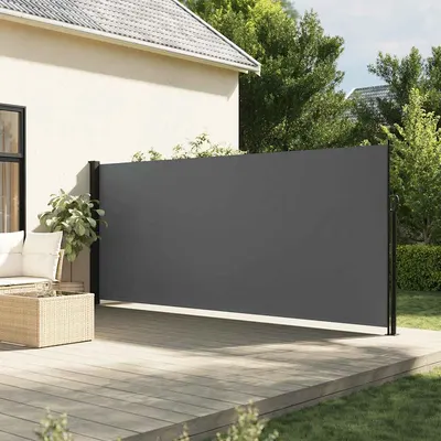 vidaXL Copertină laterală retractabilă antracit 160x300 cm