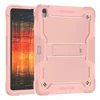 Husa pentru Apple iPad Air 13 (2026) / Air 13 (2025) / Air 13 (2024), Techsuit, Rugged TabShell, Roz