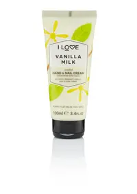 Crema de maini si unghii Vanilla Milk, 100ml, I Love Cosmetics
