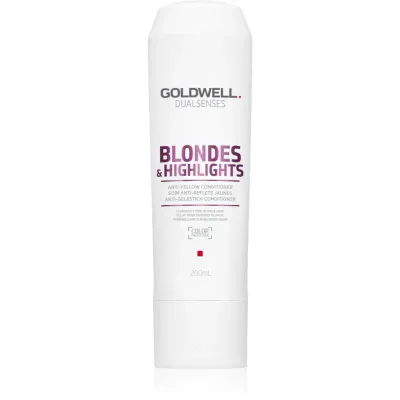 Goldwell Dualsenses Blondes & Highlights balsam pentru păr blond neutralizeaza tonurile de galben 200 ml