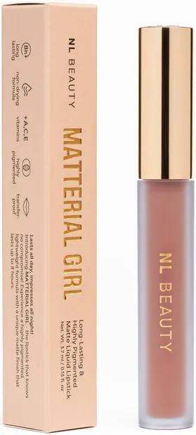 NL Beauty Ruj mat lichid de lungă durată, Souffle, 3.7 ml