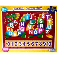 Puzzle 30 de piese - Abc +123
