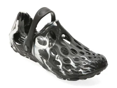 Papuci GRYXX alb-negru, 868M, din pvc