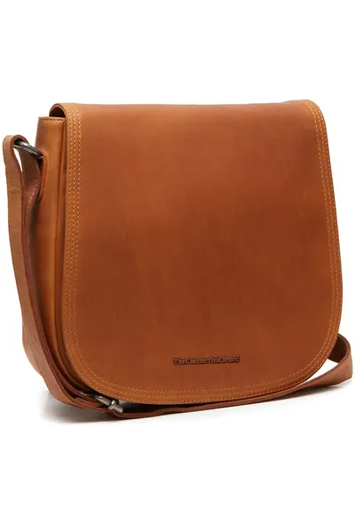 Geanta umar unisex piele naturala - 5.2 litri - Everglades - - Coniac