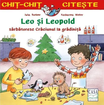 Leo și Leopold sărbătoresc Crăciunul la grădiniță - Paperback - Julia Boehme