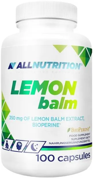 Lemon Balm, 100 capsule, AllNutrition