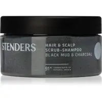 STENDERS Black Mud & Charcoal exfoliant de curățare pentru par si scalp 300 g