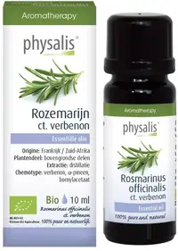 Ulei esențial organic, rozmarin, 10 ml, Physalis