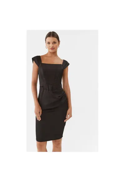 Rochie dama - 303496975 - Poliester - Negru - Negru