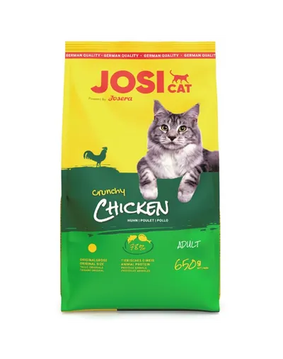JOSERA JosiCat Crunchy Chicken 650g hrana pisica adulta, carne de pasare