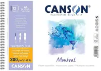 Caiet de schițe spiralat Canson Montval - 12 foi, 21 х 29.7 cm