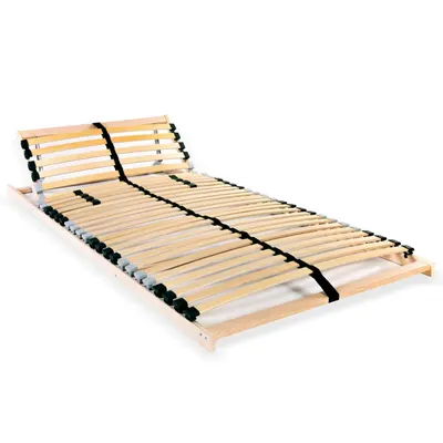 Gossi baza pat cu sipci, 28 sipci, 7 zone, 90 x 200 cm