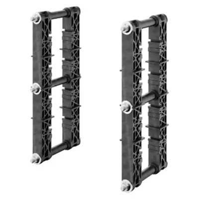 Pair of Busbar-Holder - For Flat Busbars 60x5-100x5-100x10 - 800-1250-1600a - For Structures D=600-800 - For Qdx 1600h