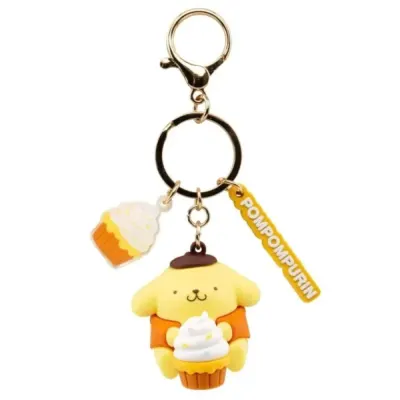 Breloc cu Pandantiv Yume Hello Kitty and Friends Tea Party Series - Pompompurin