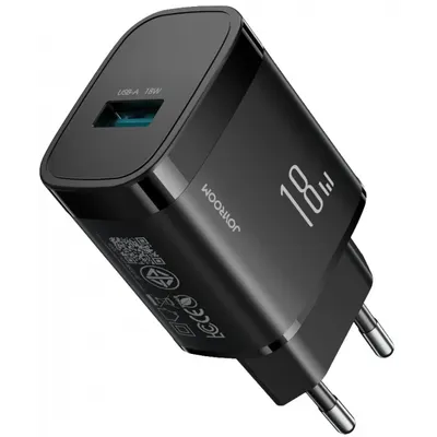 Incarcator Retea Joyroom JR-TF4, 18W, 3A, 1 x USB-A, Negru