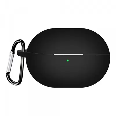 Husa Techsuit Silicone pentru Huawei FreeBuds Pro 4, Neagra