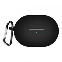 Husa Techsuit Silicone pentru Huawei FreeBuds Pro 4, Neagra