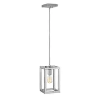 Lampa suspendata Ensemble 1 Light Pendant – Polished Nickel
