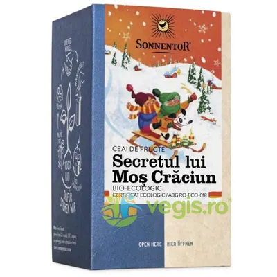Ceai de Fructe Secretul lui Mos Craciun Ecologic/Bio 18dz