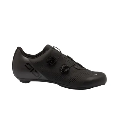 Pantofi de ciclism șosea Ergo 6S cu talpă carbon și închidere micrometrică gri